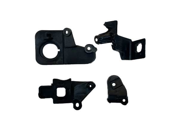 Headlight fixing set